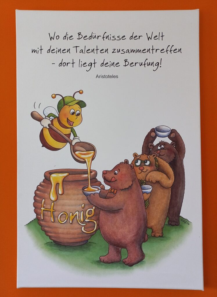 Wo die Bedürfnisse der Welt mit deinen Talenten zusammentreffen, da liegt deine Berufung