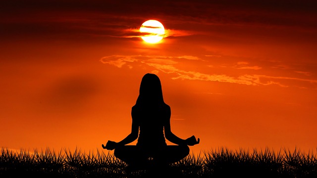 Sunrise, Yoga, Natur. Kostenlose Nutzung, Selbstfindung