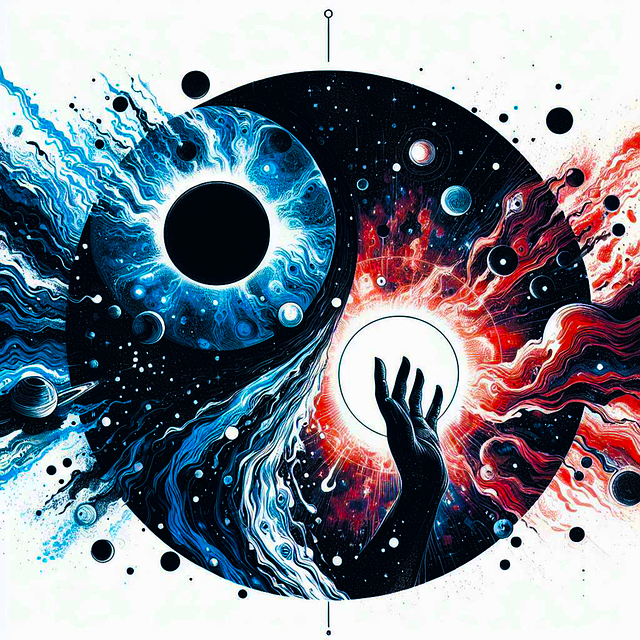 Yin-yang, Kosmisch, Himmlisch, Energetiker, Energiefluss